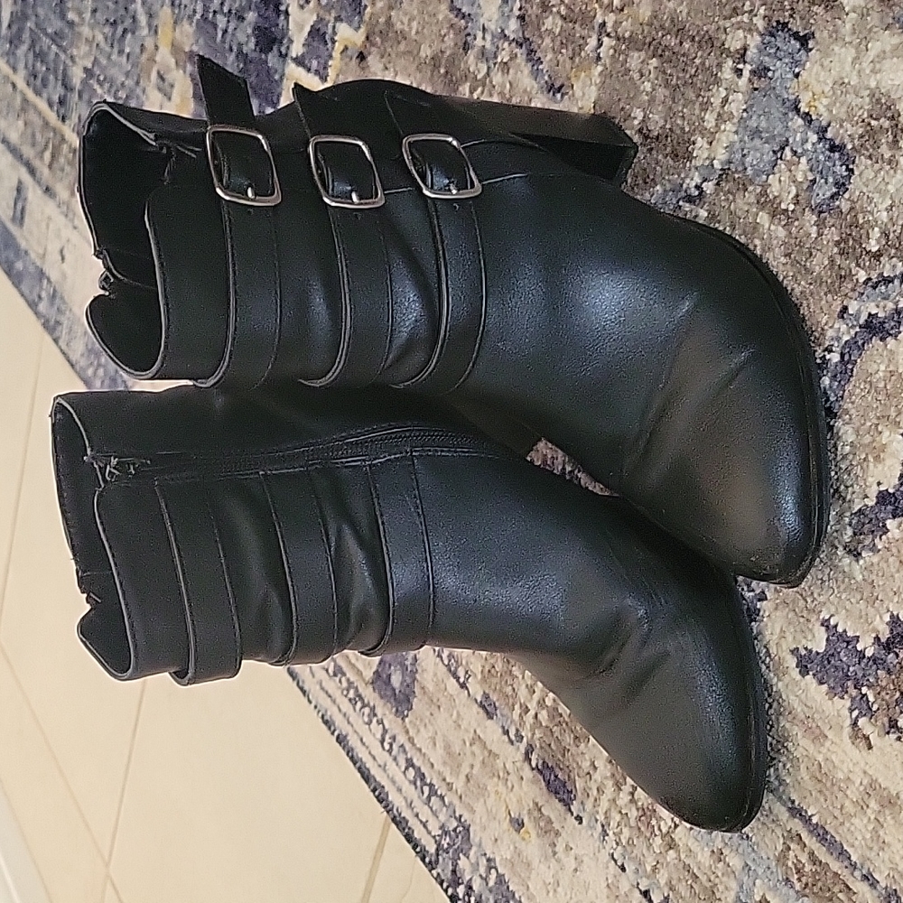Black booties